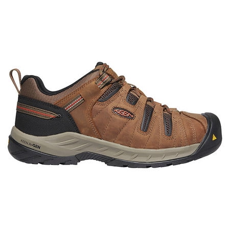 

Hiker Shoe 10-1/2 D Brown Steel PR