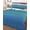 Blue, variant on Twin Quilt Bedding Set, Blue Teal Beige Ombre Reversible Summer Quilt 3 Pieces, Modern Abstract Art Abstract Lightweight Bedspreads Coverlets with 2 Pillow Shams for All Seasons