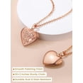 thumbnail image 6 of KeyStyle Heart Locket Necklace for Women Personalized Memorial Necklace that Holds Pictures Christmas Valentines Day Gifts for Wife, 6 of 11