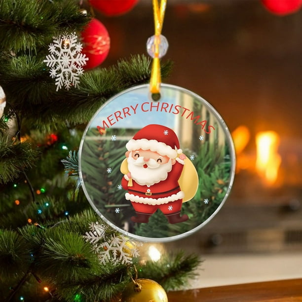 Ganfancp Los Bonitos Carteles Navideños de Resina con Motivos Navideños, Elegantes Imágenes y Decoraciones Festivas, Son Ideales para Añadir Calidez y Alegría a Su Estilo de Decoración Navideña. Ofer