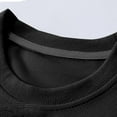 thumbnail image 4 of GuangCheng Mens Waffle Knit Crew Neck Sweatshirts,Baggy,Pullover,Soft,Breathable,Comfortable Loungewear Tops,Black,Size 2XL, 4 of 6