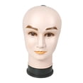 thumbnail image 3 of TISHITA Male Bald Mannequin Head Hat Display Rack for Sunglasses Foam Making Display A, 3 of 8