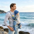 thumbnail image 5 of Baby Carrier Newborn to Toddler - Newborn Carrier, 3 Ergonomic Positions (Front in/Front Out/Back), “M”-Position Baby Carriers with Adjustable Seat (7-35 lbs), 5 of 5