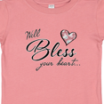 thumbnail image 4 of Inktastic Well Bless your Heart with Floral Print Boys or Girls Baby T-Shirt, 4 of 5