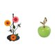 thumbnail image 1 of Soporte de papel higiénico,Soporte para toallas de papel de encimera,Estatua,Escultura de fruta artificial,estatua y artesanía,Colección de figuras de cerámica para decoración del hogar, 1 of 8