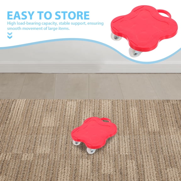 GAXIRE Heavy Duty Furniture with Wheels, ABS Plastic Furniture Mover for Easy Rolling and Moving, 1 Pack