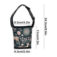 thumbnail image 3 of Handheld Beverage Cup Cover | Portable Cloth Cup Sleeve - Adjustable Buckle Strap | Multicolor | Fits Most Bottle Sizes | Insulated Scald Resistant | 11x6x2cm | 1 Pack, 3 of 6