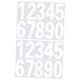 thumbnail image 4 of BRIGHTFUFU 2Pcs Self Adhesive Reflective Number Stickers Material Weatherproof for Mailbox Door Address, 4 of 7