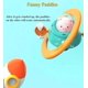 thumbnail image 5 of Baby bath water toy - 3 PCS Wind-up Whale Bath Toy, Swimming Whale Toddlers Bathtub Windup Whale Tub Toy Clockwork Whale Bathtub Toy Whale Water Toy for Boys and Girls (Deep Blue+Orange+Light Blue), 5 of 5
