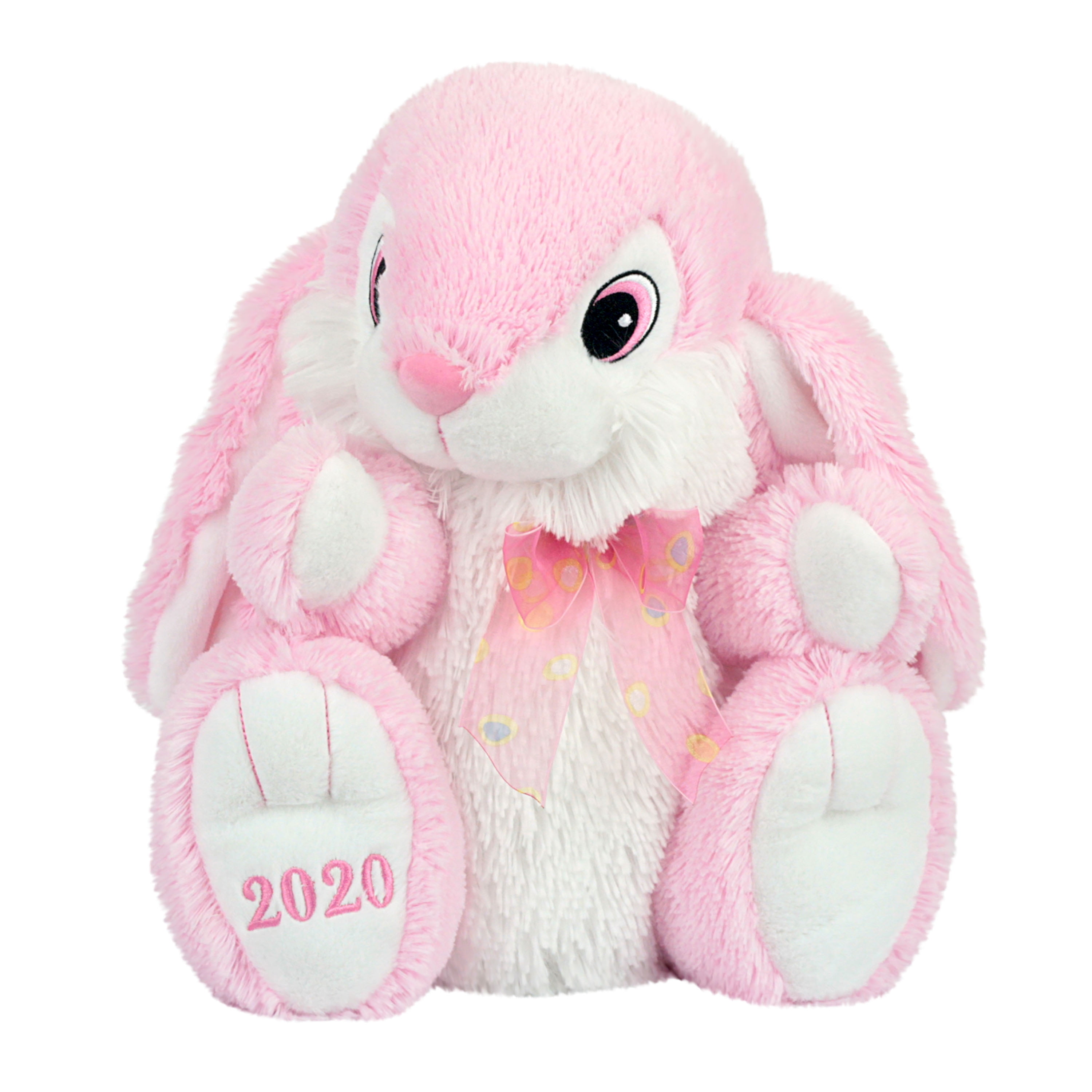 pink plush bunny
