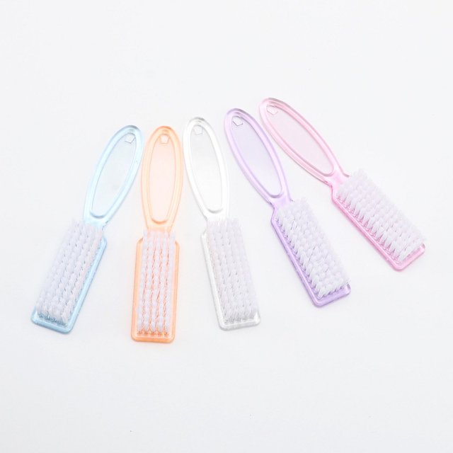 Juego de cepillos para uñas con mango largo, cepillo para uñas, cepillo para limpiar el polvo, herramientas para uñas