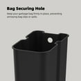 thumbnail image 6 of BinMax Step on Bathroom Garbage Can 1.3 Gal Fingerprint Resistant Stainless Steel Trash Bin with Lid, 6 of 10