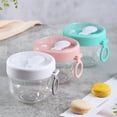 thumbnail image 3 of 1PC 20 Oz Overnight Oats Containers with Lids and Spoons Plastic Yogurt Jars Leakproof Overnight Oats Jars Oatmeal Salad Jars with Lids Smoothie Prep Containers Cups for Food Storage, 3 of 7