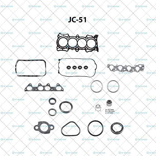 Juego de Juntas de Motor Completo TF Victor Para: Honda Accord EX 2.2 1990 AL 1997, Honda Accord LX 2.2 1990 AL 1997 TF VICTOR Honda