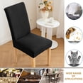 thumbnail image 5 of Votnto Chair Covers For Dining Room Stretch Chair Slipcovers, Removable Washable Chair Seat Protectors for Kitchen Seat Protectors Wedding Banquet Decor Kids Pets, 5 of 6