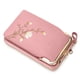 thumbnail image 2 of Cartera bandolera para mujer, para oficina y papelería, con compartimento para teléfono móvil, pequeña, tipo cartera., 2 of 7