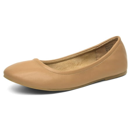 DREAM PAIRS Women s Solid Plain Walking Classic Ballet Flats Shoes