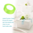 thumbnail image 3 of ZheElen Gift Wrap Ribbon Wedding Clothes Making Supply Multi-color DIY Craft Accessories Festival Fabric Polyester Ribbons Box Ornaments fluorescent Green 57, 3 of 7