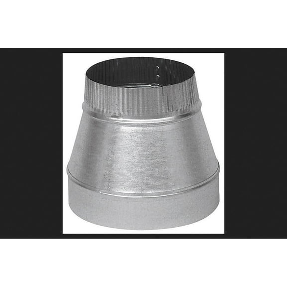 Imperial 6 in. Dia. x 5 in. Dia. Galvanized Steel Furnace Pipe Reducer