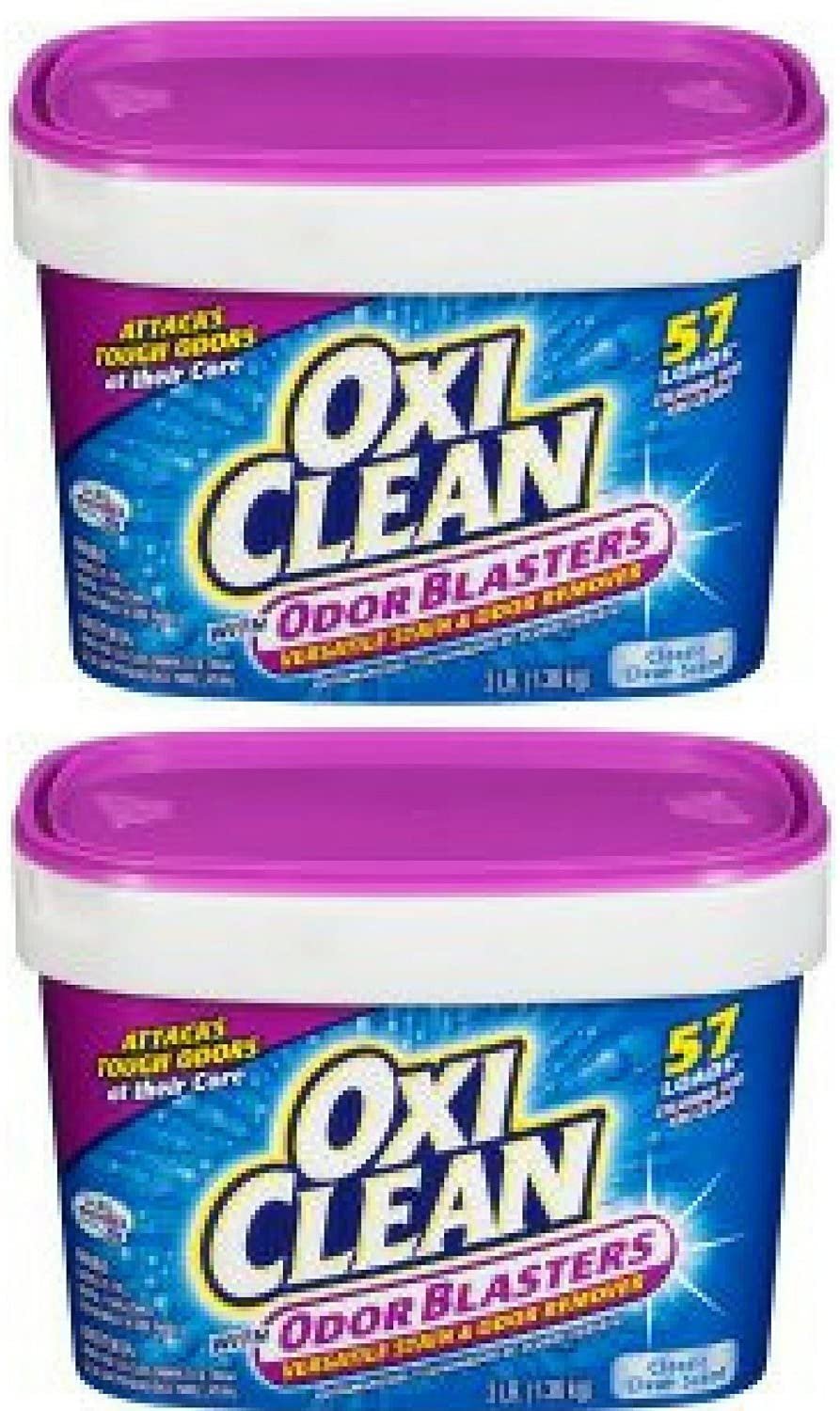 OxiClean with Odor Blasters Versatile Stain & Odor Remover 3 lb Tub