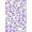 PURPLE/GREY/LILAC, variant on Chiffon Printed Elven Sketch Floral Fabric Sheer Rose Print Dress Fabric (PINK/BLUE/GREY, HalfaYard)