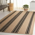 thumbnail image 2 of Hawthorne Collections 8'-0" x 10'-0" Jute Hand Woven Rug in Natural / Black, 2 of 7