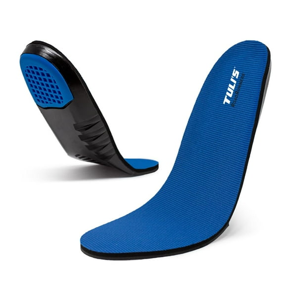 Tuli's Roadrunners, Shoe Replacement Arch Support Insoles with Shock Absorption and Cushioning, X-Large
