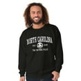 thumbnail image 5 of North Carolina Cute Footprints Beach Sweatshirt for Men or Women Brisco Brands L, 5 of 6