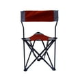 thumbnail image 2 of TravelChair Ultimate Slacker 2.0 Portable Outdoor Folding Stool Seat Chair, Red, 2 of 4