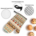 thumbnail image 5 of ZNDUO Oven Mitts and Pot Holders Sets, Native Boho Retro Ethnic Pattern Non-Slip Cooking Oven Mitt, 5 of 8