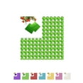 thumbnail image 2 of 100pcs Square Aluminum Foil Wrappers Colorful Package for Sweets Candy Chocolate Lollipops, 2 of 9