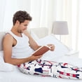thumbnail image 5 of Honiee Sailing Marine Travel for men - a sleek fusion of Straight Pajama Pants, versatile Lounge Pants, and cozy Sleepwear, all rolled into one-XX-Large, 5 of 6