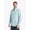 Pool Blue, variant on Men's & Big Men's Long Sleeve Linen Shirt, Sizes S-3XL