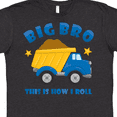 thumbnail image 4 of Inktastic Dump Truck Big Bro T-Shirt, 4 of 5