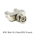 thumbnail image 4 of Y Type BNC Splitter Adapter RF BNC Adapters 3 Way Audio Connector Adapter Kits, 4 of 8