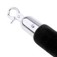 thumbnail image 3 of de Cuerda Stanchion, Cuerda de Barrera de Cola de / 10 Pies, Cuerda de Control de Multitudes de Stanchions con Ganchos Pulidos, 4 Co negro Macarena Barrera de cola, 3 of 8