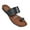 Black, variant on Veawil Summer Slide Sandals for Women