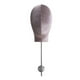 thumbnail image 1 of Expositor de pelucas y sombreros con cabeza de maniquí y circunferencia de cabeza de 52,5 cm. Organizador de gorras para pared. Gris, 1 of 9