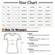 thumbnail image 2 of Moda mujer casual impresión pulóver manga corta camiseta tops blusa Fridja  hjk2937, 2 of 3