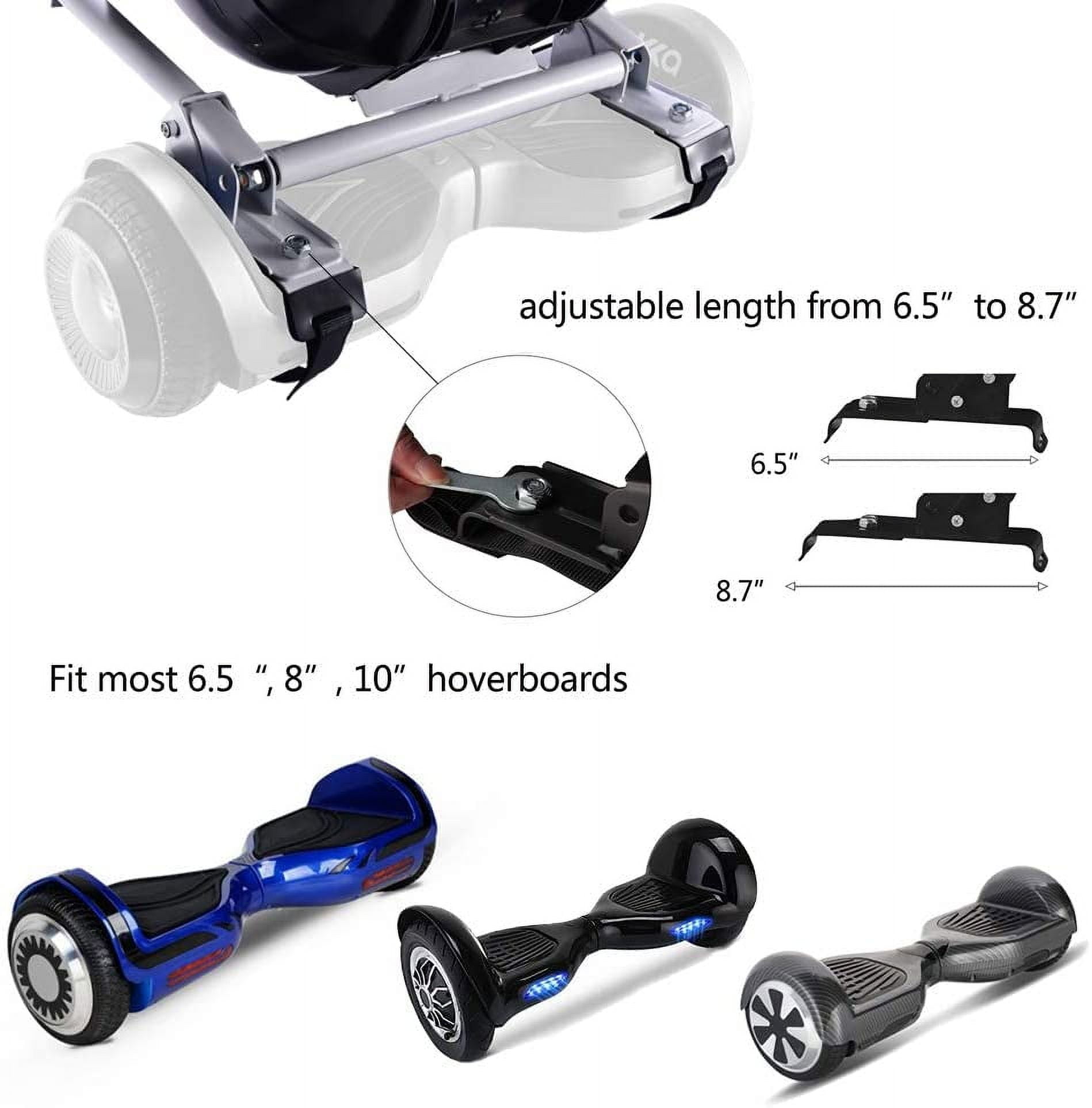 Wonder Wheels Hover Kart Go Kart Adjustable Seat Attachment for 6.5" Hover-Rider Buggy - White