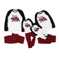 thumbnail image 3 of Conjunto de pijamas familiares navideños, ropa navideña, traje para padres e hijos, ropa de dormir para el hogar, ropa de dormir para niños, papá, mamá, conjuntos familiares a juego 2020, 3 of 4