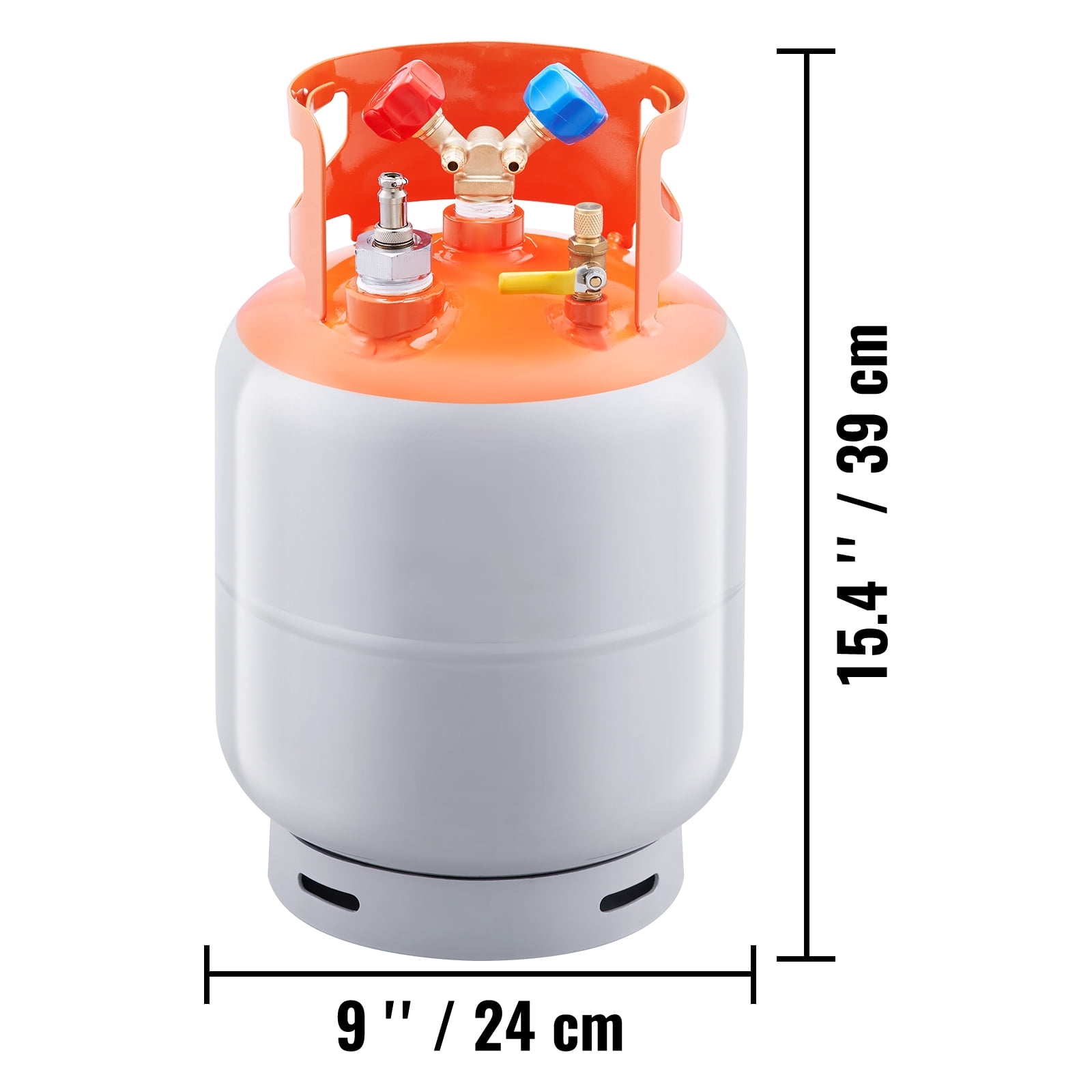 KFFKFF Refrigerant Recovery 30 lb. Cylinder Tank With Float Switch