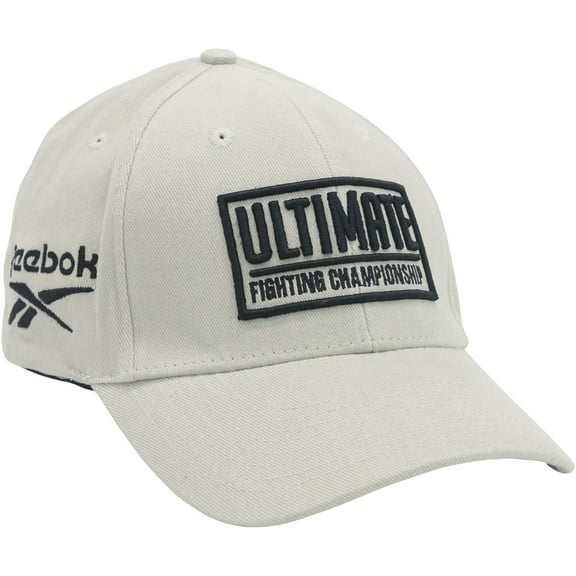 Reebok Mens Ultimate Fighting Championship Baseball Cap, Grey, One Size
