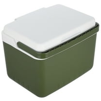 WORGEOUS Insulated Cooler with Handle Insulated Food Container Portable Travel Cooler Camping Fishing Ice Retention Cooler Box for Car and Picnic Use (6L)