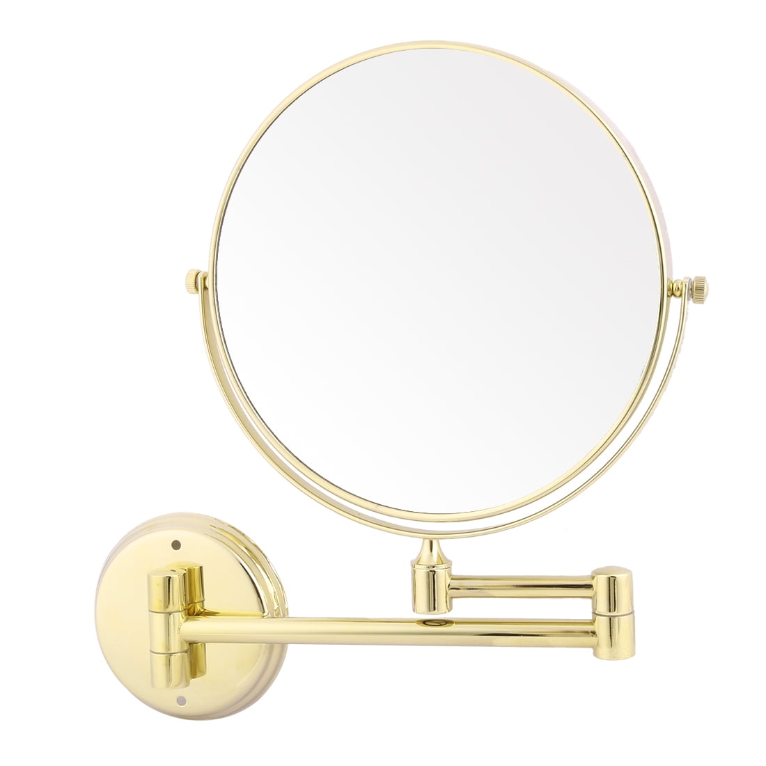 Household Lady Metal Wall Mounted Double Sides Makeup Cosmetic Mirror