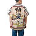 thumbnail image 5 of Welcome Miniature American Shepherd Back to School Vintage Retro Hawaiian Shirt Breathable Summer Unisex Merch MAS Dog Lover Gifts - 02012, 5 of 6