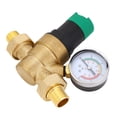 thumbnail image 1 of Brass Water Pressure Regulator Accurate Adjustable Filter Dial for RV Residential and Commercial, 1 of 7