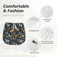 thumbnail image 6 of Lsque Flowers Butterfly Printed Women's Running Shorts with Liner Pockets,Elastic Quick Dry Workout Athletic Gym Yoga Shorts,Womens High Waist Shorts-Medium, 6 of 9