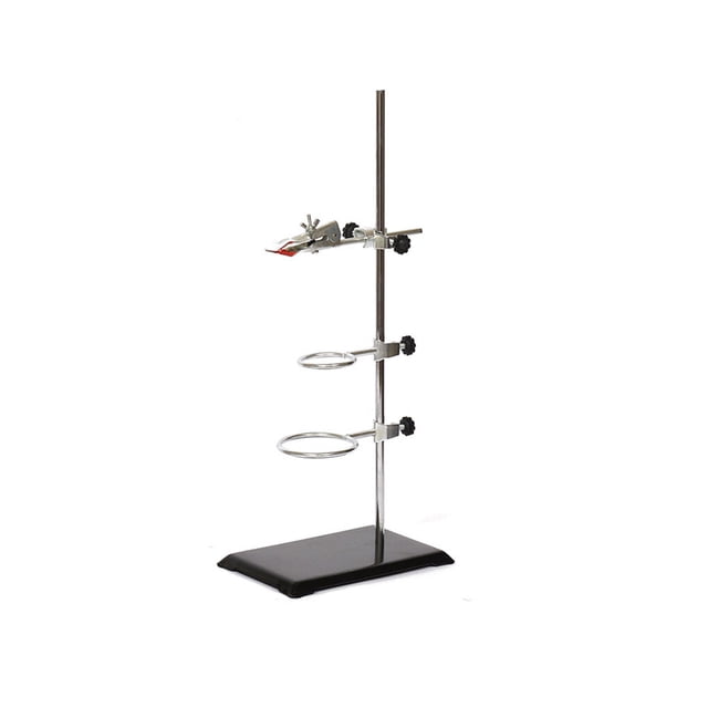 1 Ensemble Support d'Attaque de Laboratoire Portable Professionnel Détachable Réutilisable Lavable Université Expérience Clip de Support Fournitures Éducatives 40CM