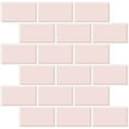 thumbnail image 1 of Self-adhesive wall tiles, thicker version, adhesive splashback for kitchen, bathroom, shower, 3D vinyl tile effect, 1 of 5